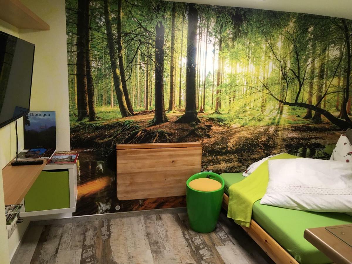 Apartamento Haus Rennsteigrose Steinheid Exterior foto